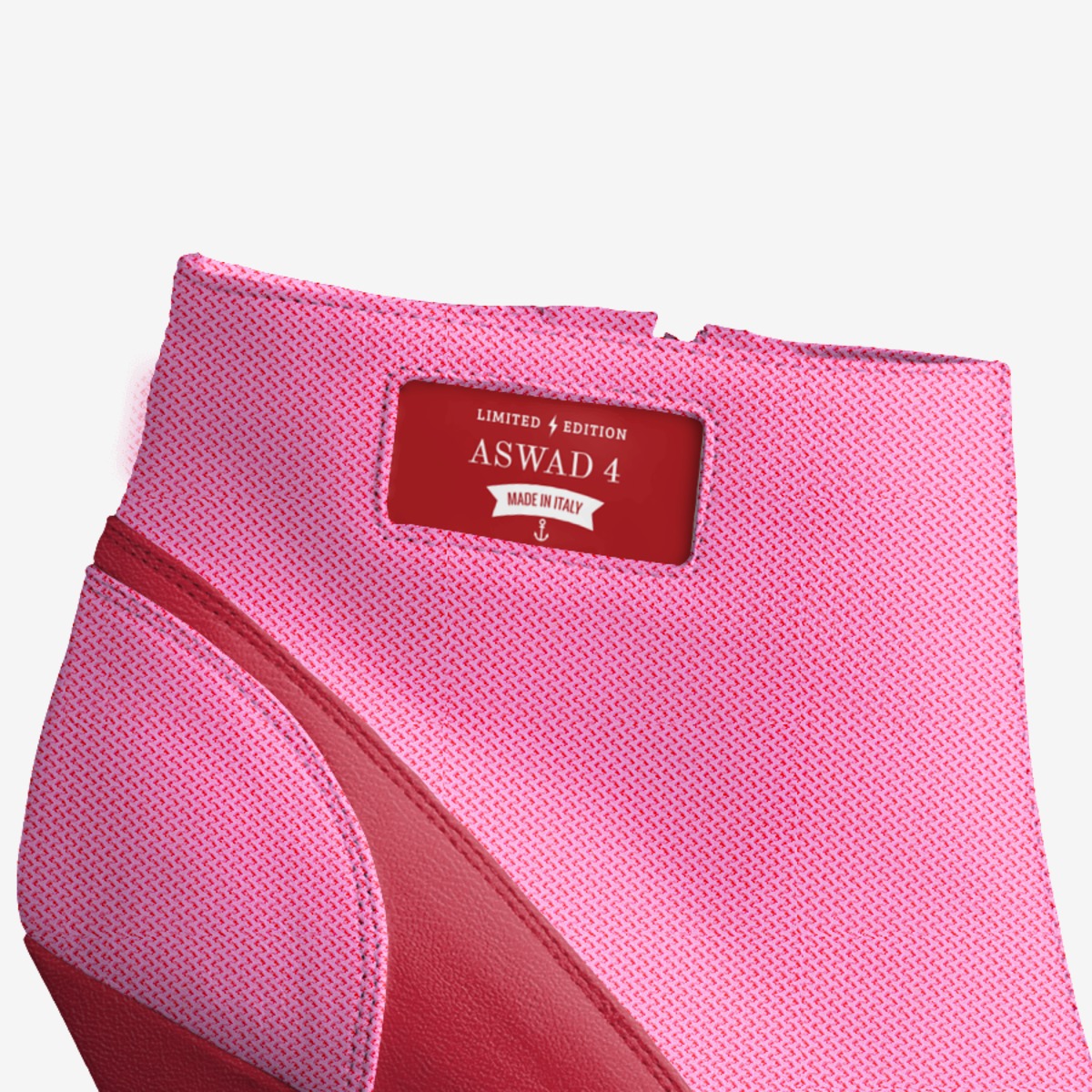 ASWAD 4 custom made in Italy shoes by Mildred Lewis | Detail view