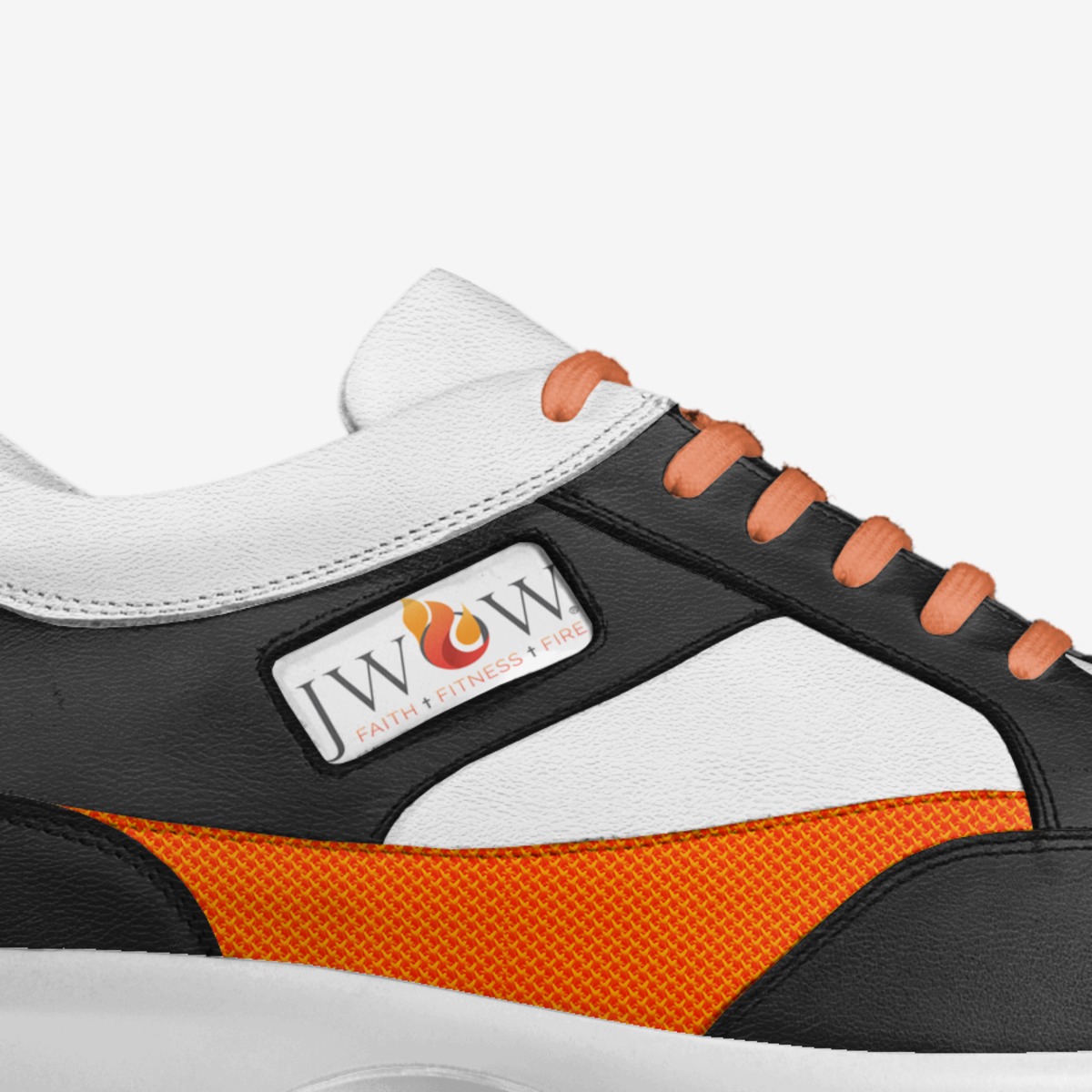JesusWOWarriors custom made in Italy shoes by James Mitchell | Detail view
