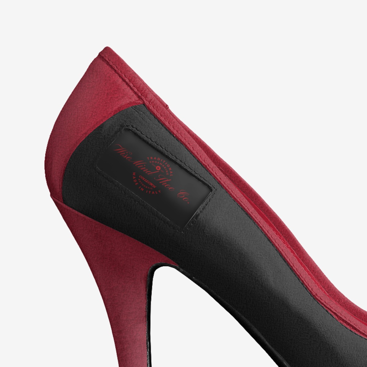 WiseMind Shoe Co. custom made in Italy shoes by Malachi Dawkins | Detail view