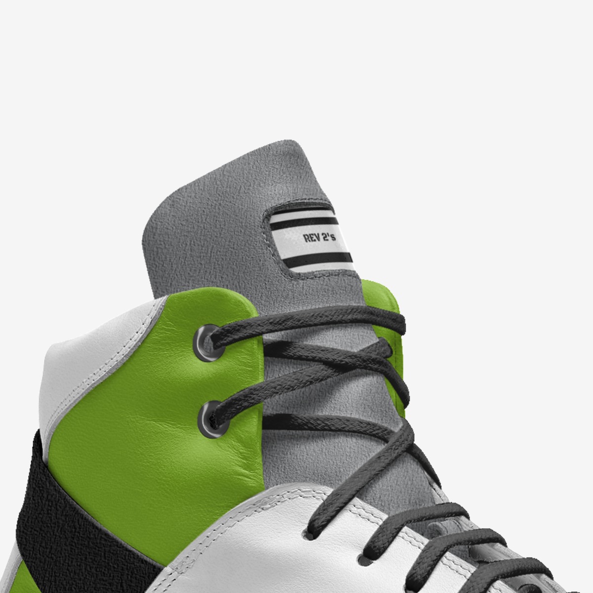 REV 2's custom made in Italy shoes by Frederick A. Landy | Detail view
