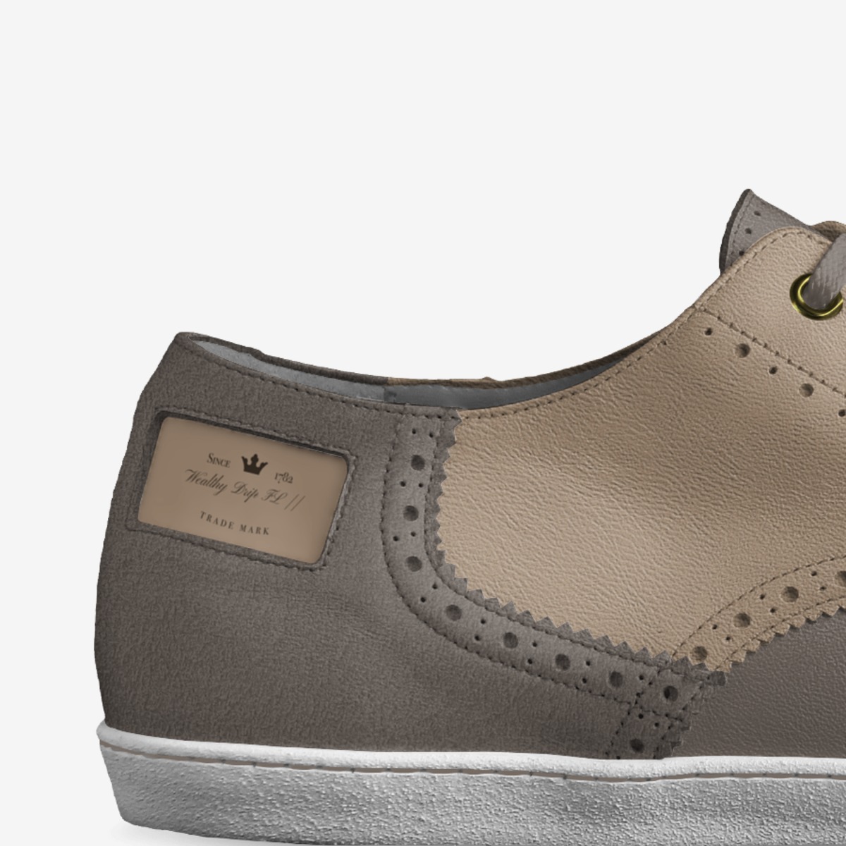 Wealthy Drip FL II custom made in Italy shoes by Shaun Dl Davis | Detail view