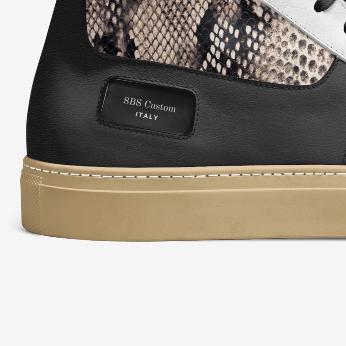 SBS Custom custom made in Italy shoes by Sacha Raeburn | Detail view
