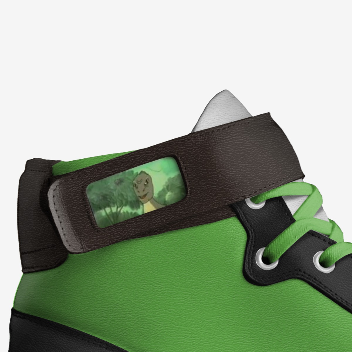 yeee 7's custom made in Italy shoes by Jesiah Jbaba | Detail view