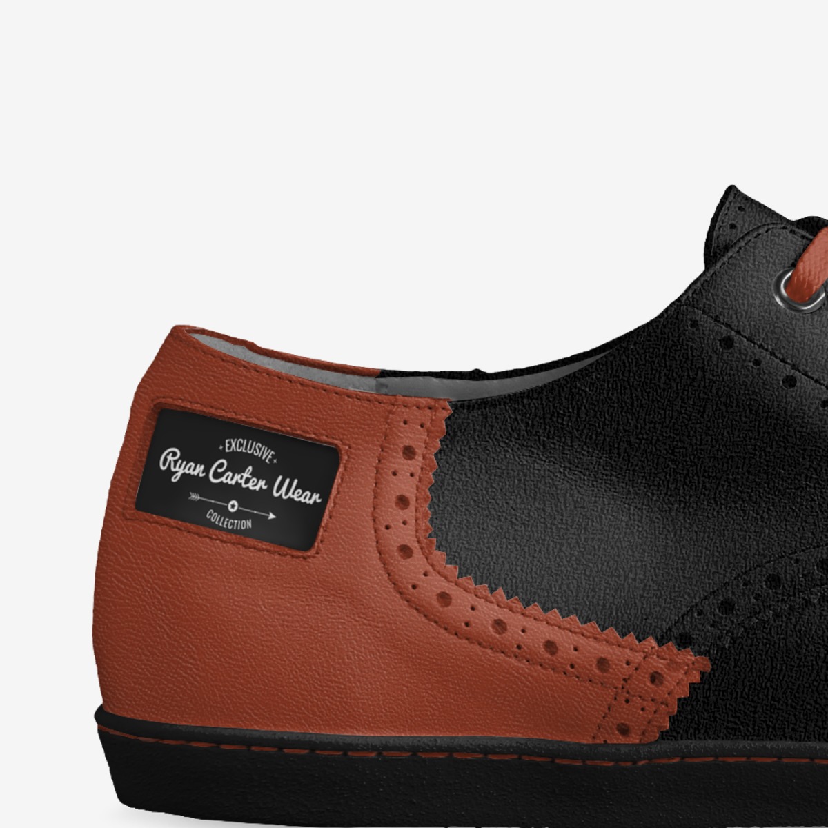 Carter Kicks L1 custom made in Italy shoes by Ryan Carter | Detail view