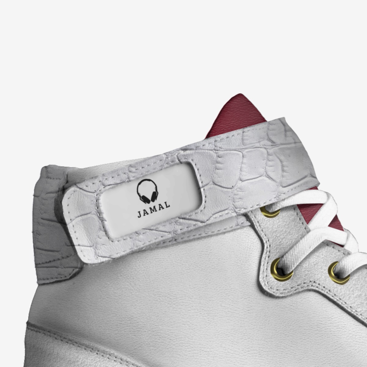 Jamal 1 custom made in Italy shoes by Nio Jackson | Detail view