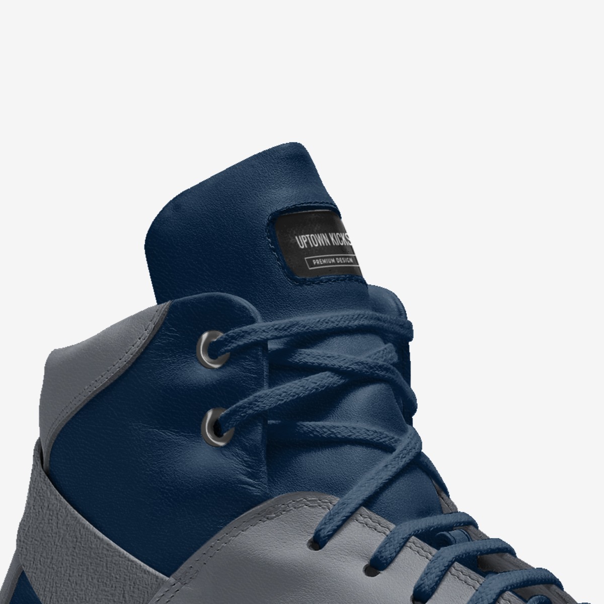 UpTown Kicks custom made in Italy shoes by Raychelle Baughman | Detail view