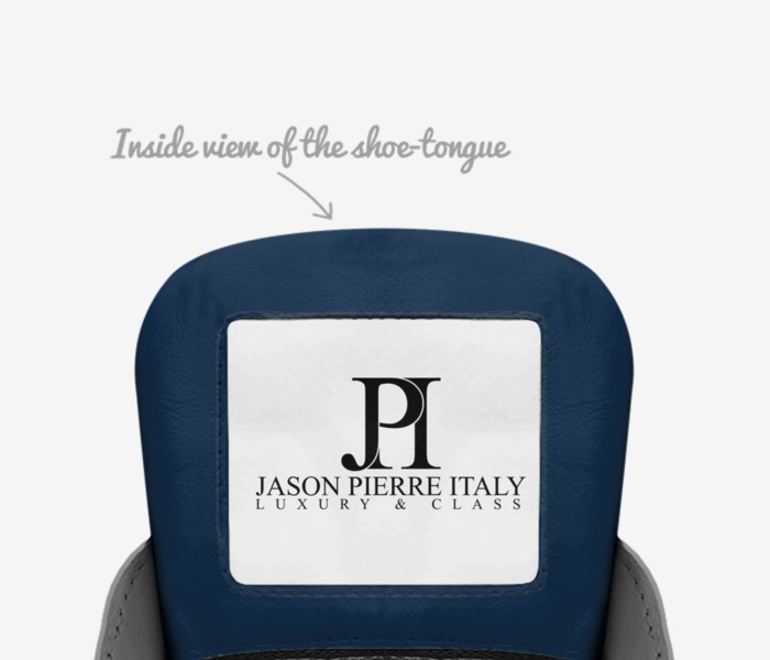 Jason Pierre custom made in Italy shoes by Jason Pierre | Tongue view