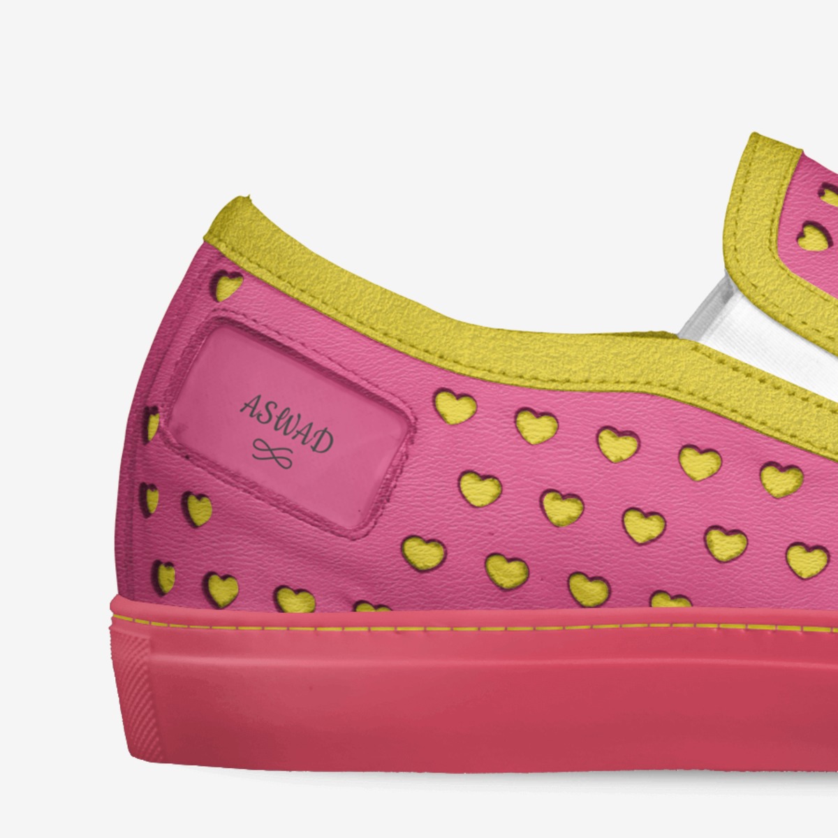 ASWAD custom made in Italy shoes by Mildred Lewis | Detail view