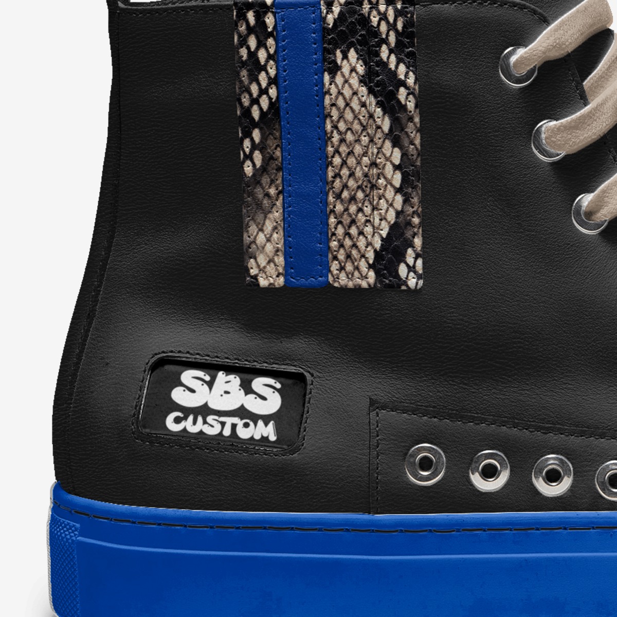 SBS Custom custom made in Italy shoes by Sacha Raeburn | Detail view