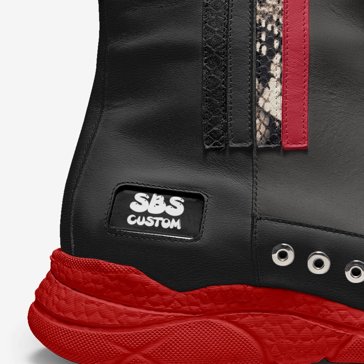 SBS Custom custom made in Italy shoes by Sacha Raeburn | Detail view