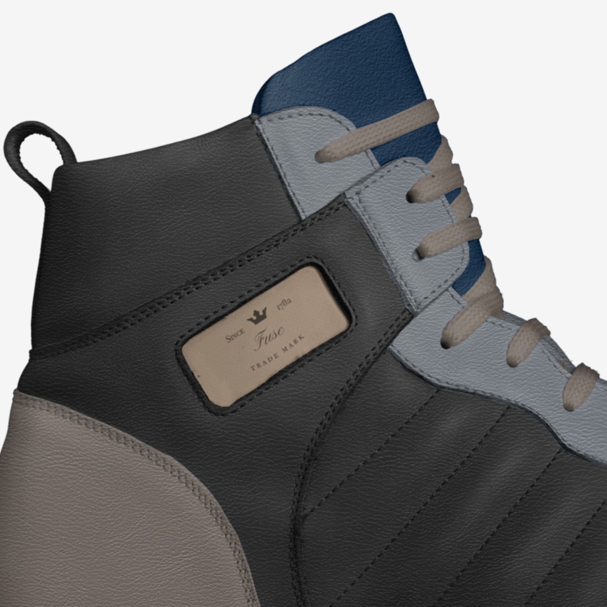 Fuse custom made in Italy shoes by Sean Mchardy | Detail view