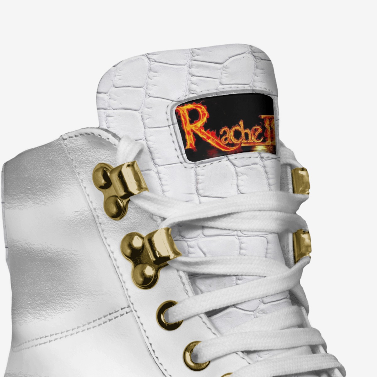 TRIPPLE custom made in Italy shoes by Rachel Ekinde | Detail view