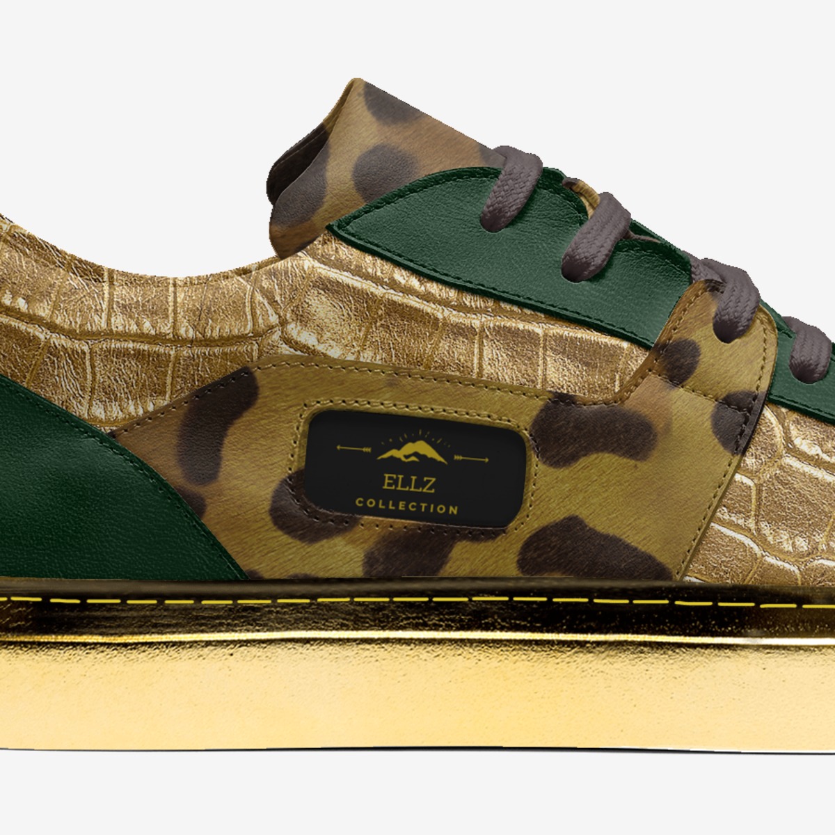 Ellz custom made in Italy shoes by Xavier Herring | Detail view