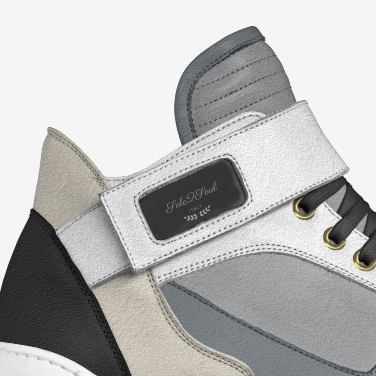 Sole2Soul custom made in Italy shoes by Bill Pish | Detail view