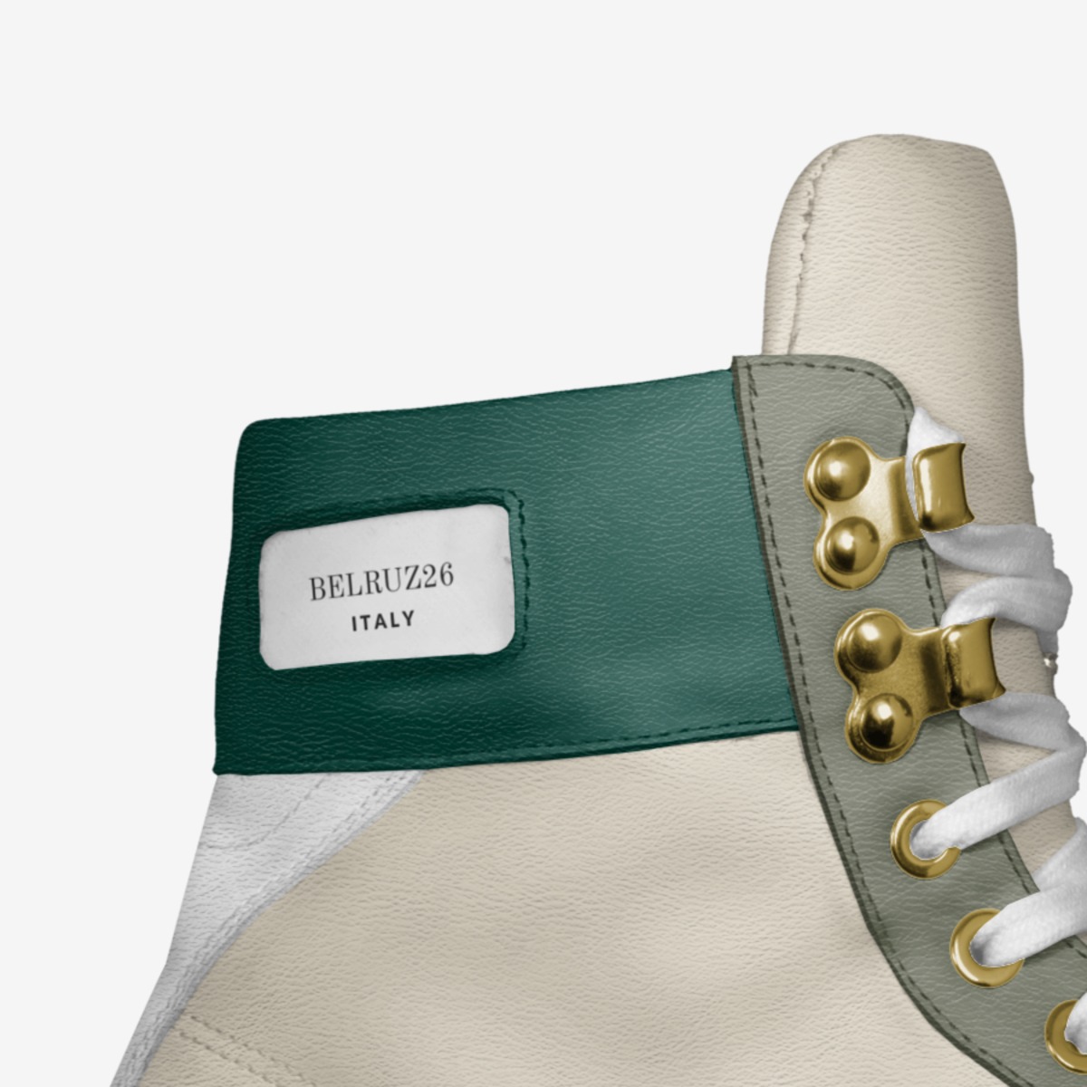 BELRUZ26 custom made in Italy shoes by Le'Ruz La Rose | Detail view