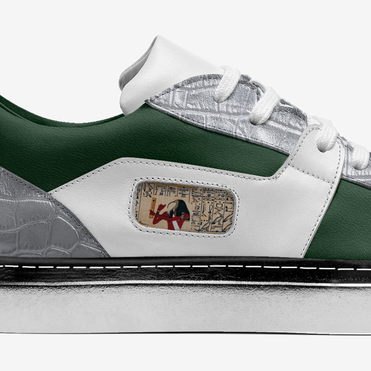 EMERALD TABLETS-V custom made in Italy shoes by Billy Carson | Detail view