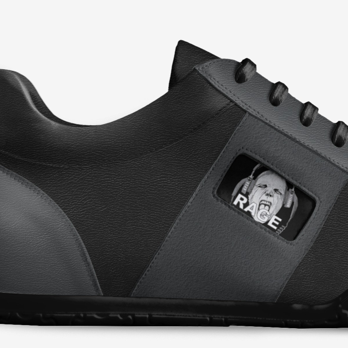 The Resusciteer custom made in Italy shoes by Life In The Fastlane | Detail view