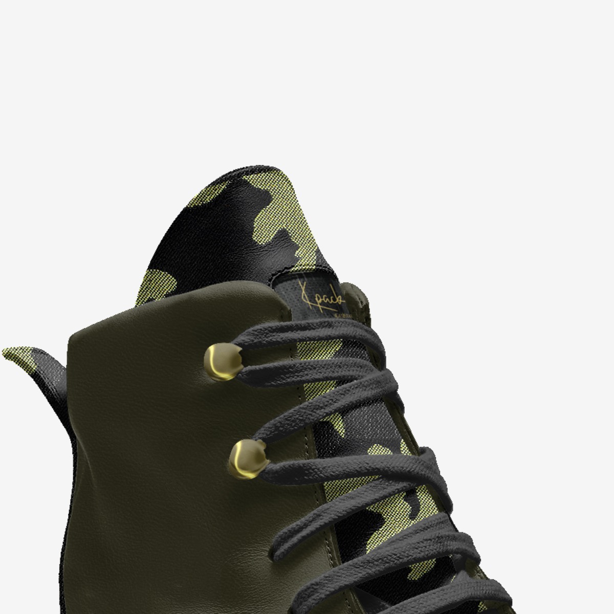 KPACKA custom made in Italy shoes by Kerry Greaves | Detail view