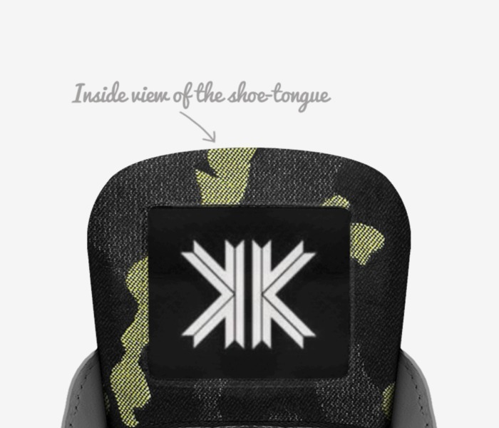 KPACKA custom made in Italy shoes by Kerry Greaves | Tongue view