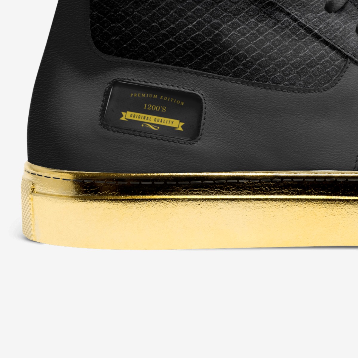 1200's custom made in Italy shoes by George Spivey | Detail view