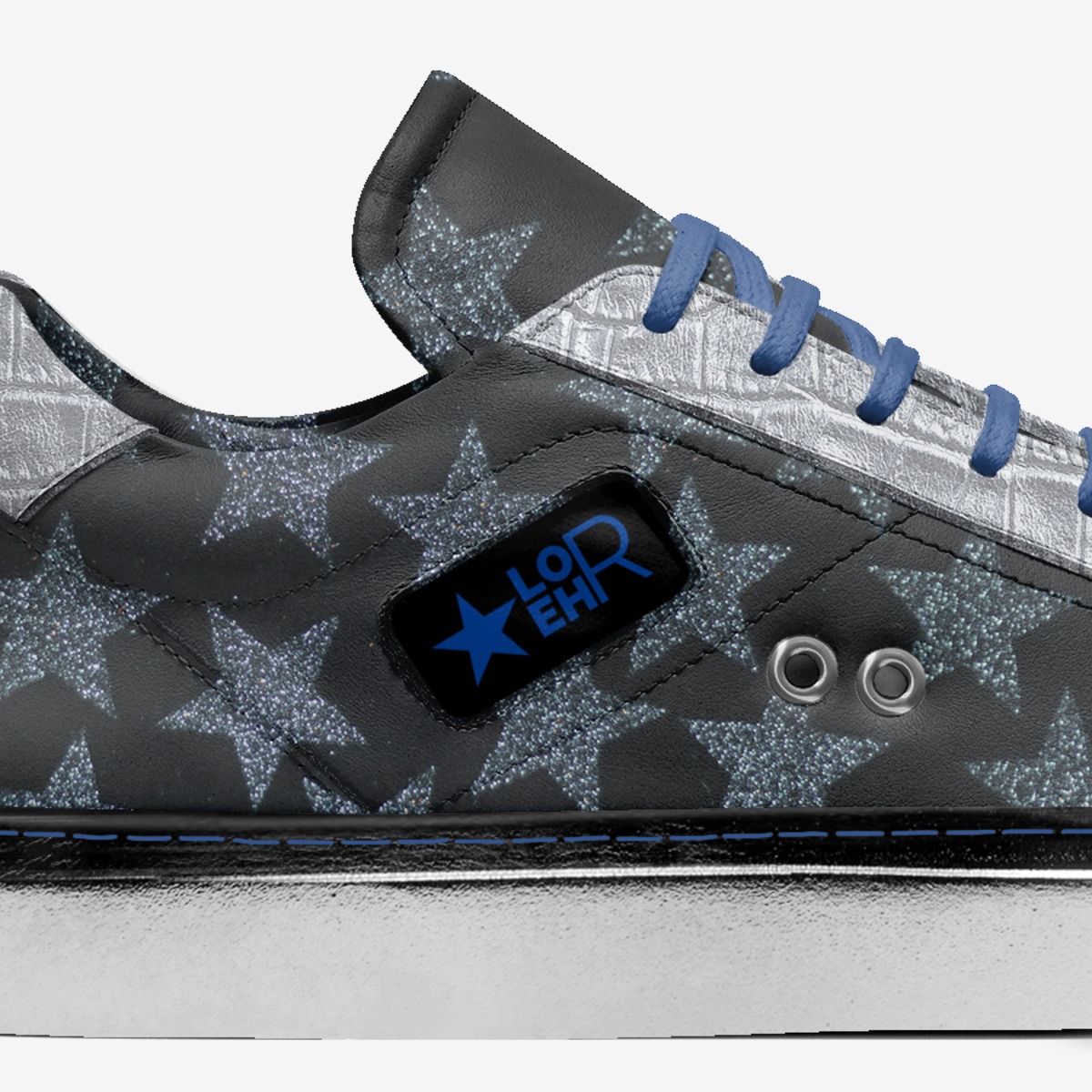 FlowStar B custom made in Italy shoes by Loehr Young | Detail view
