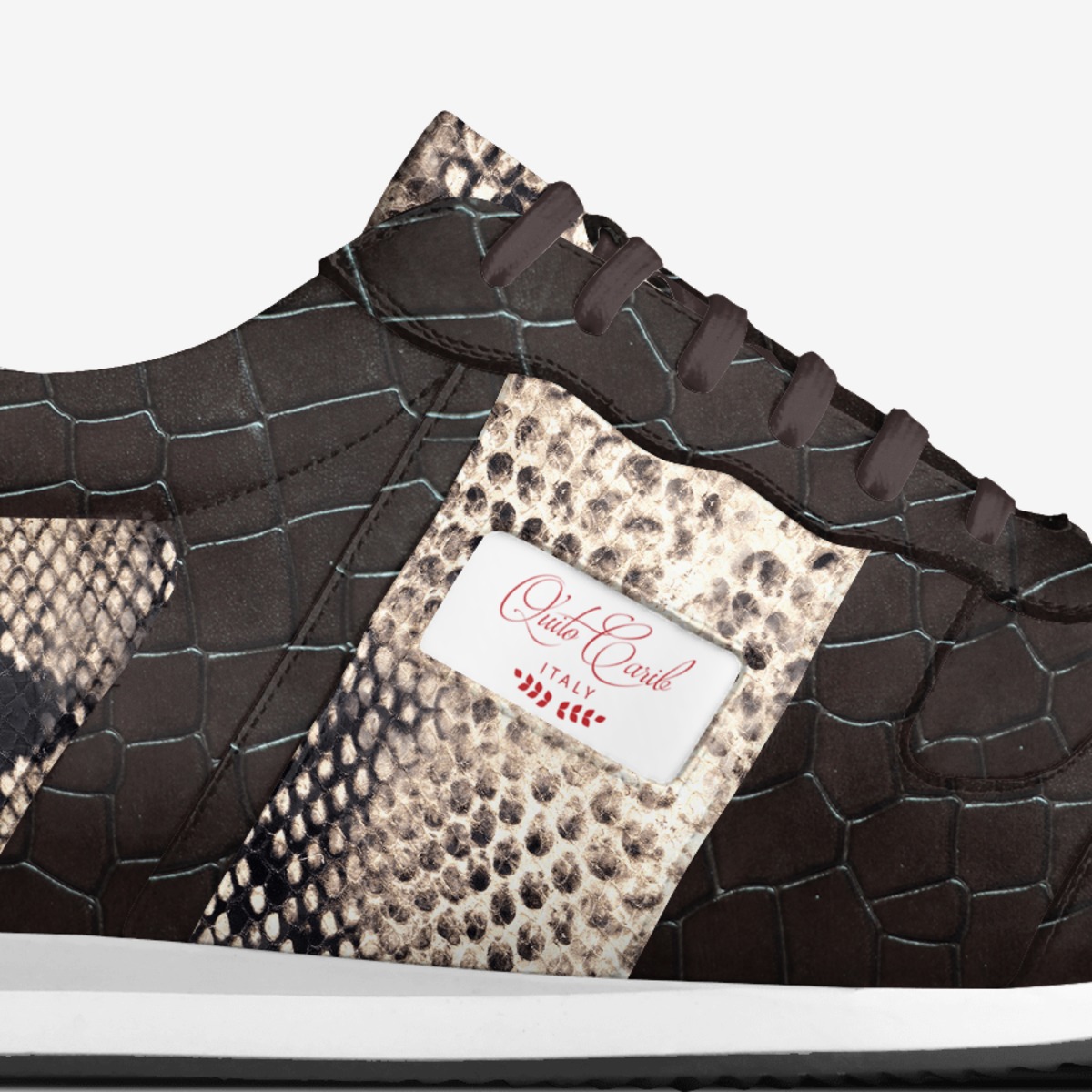 Quito Carib custom shoes Quito Carib custom made in Italy shoes by M Ramirez Deheywood | Detail view