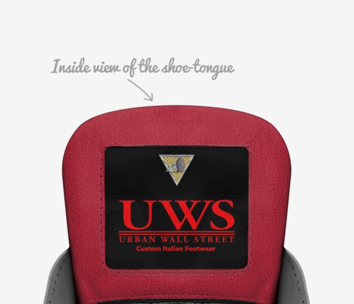 T Lee's custom made in Italy shoes by Urbanwallstreet Earl | Tongue view