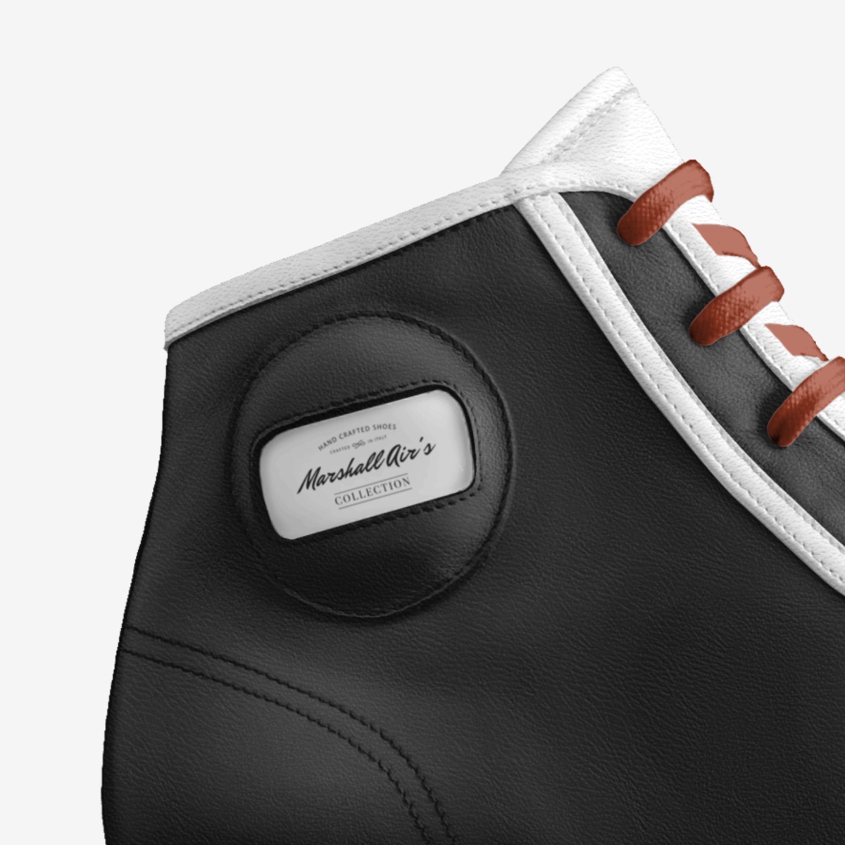 Marshall Air's custom made in Italy shoes by Alonzo Dewayne Marshall | Detail view