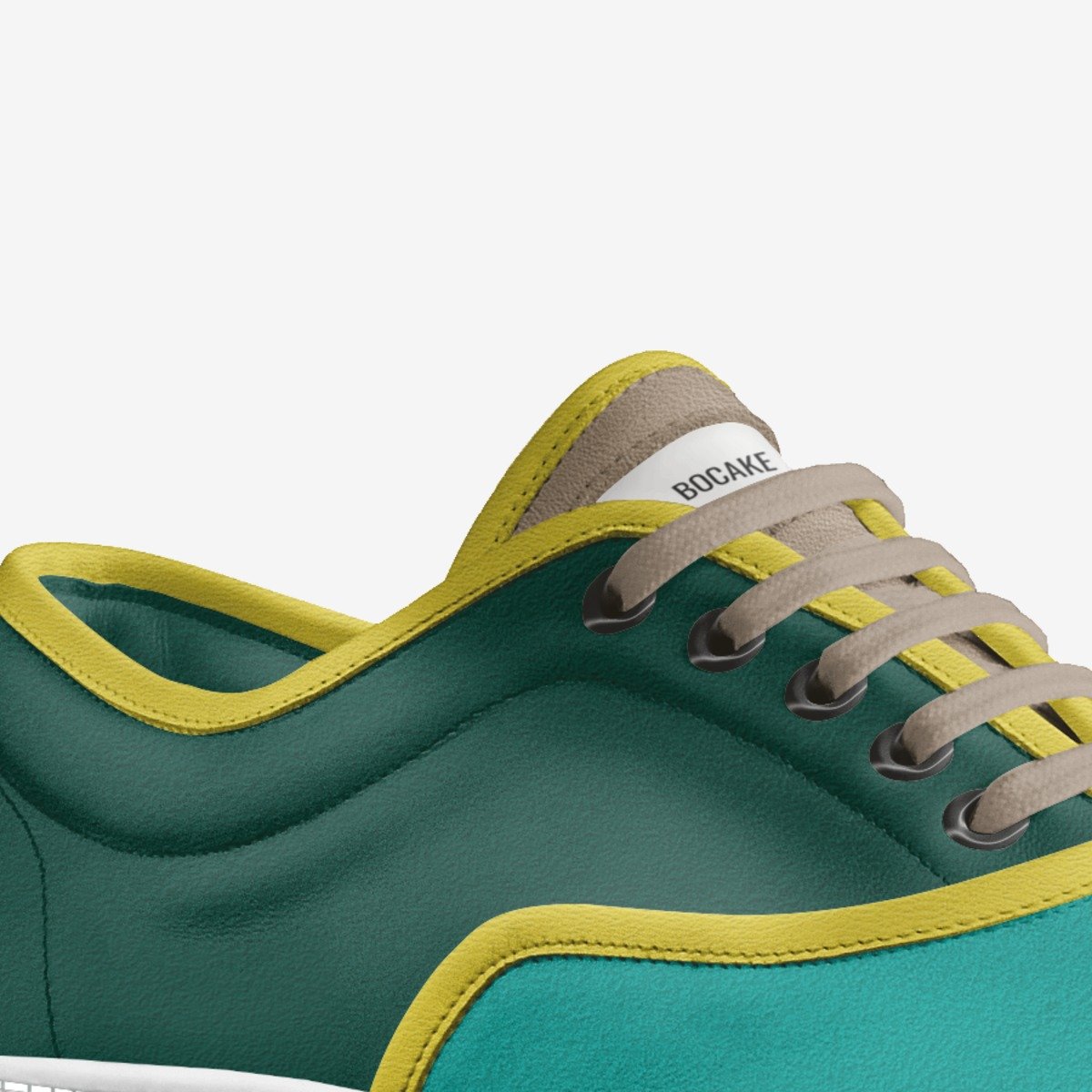 bocake custom made in Italy shoes by Caroline Panggabean | Detail view