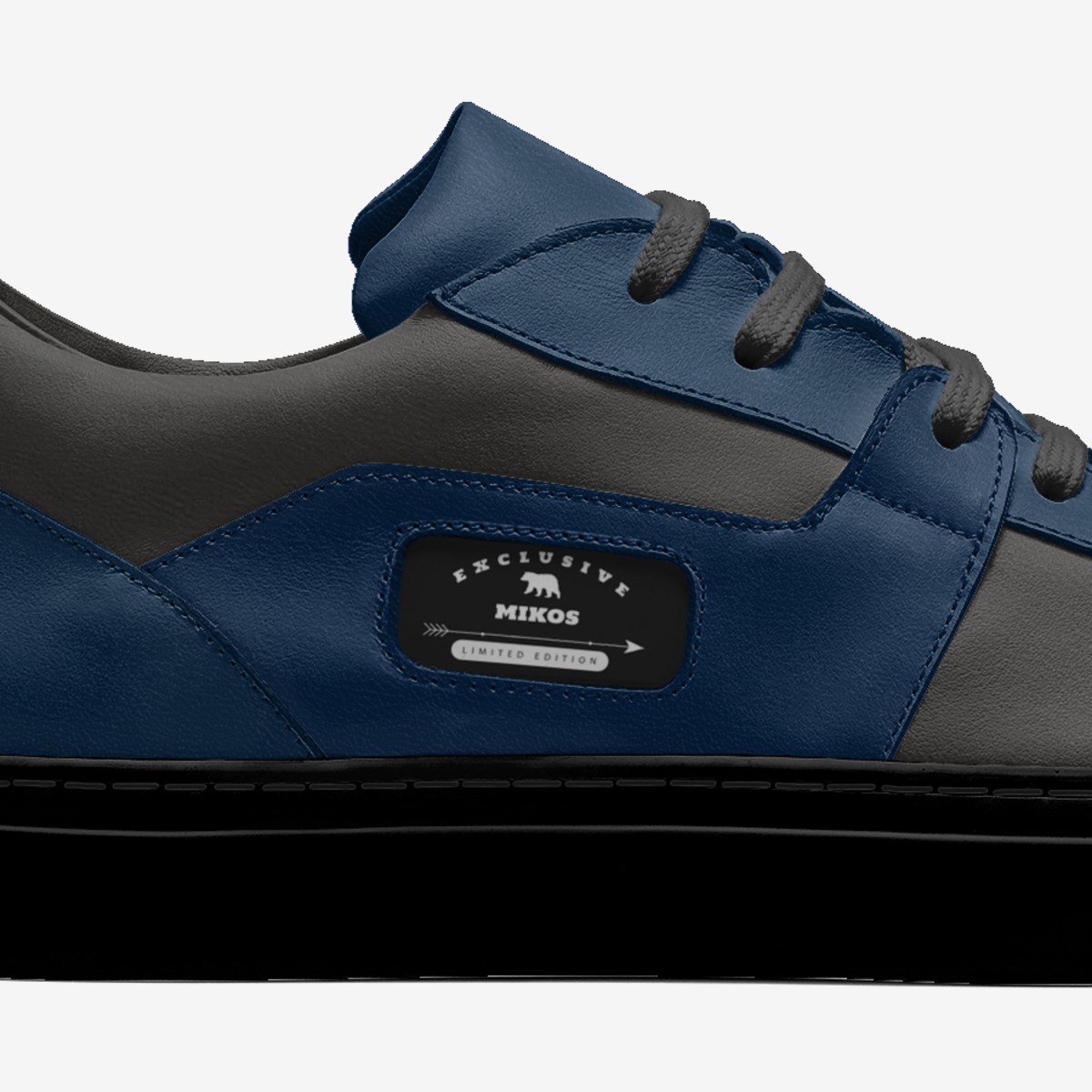 Mikos custom made in Italy shoes by Spencer Miko | Detail view