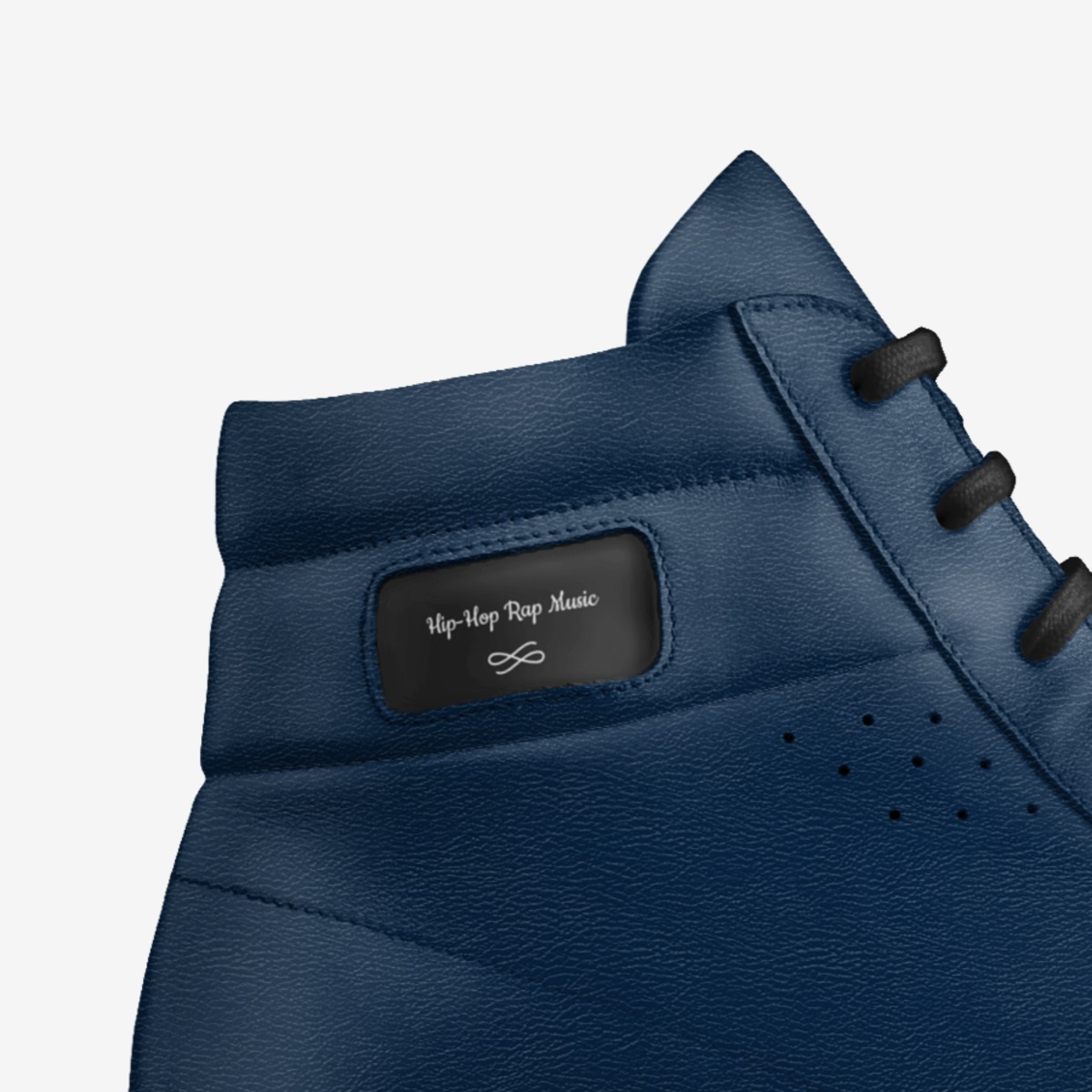 Hip-Hop Rap Music custom made in Italy shoes by Kedrick Burke | Detail view
