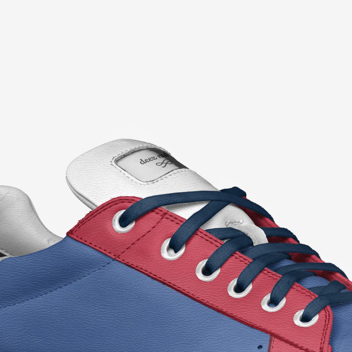 deez nuts custom made in Italy shoes by Brookes Empire | Detail view