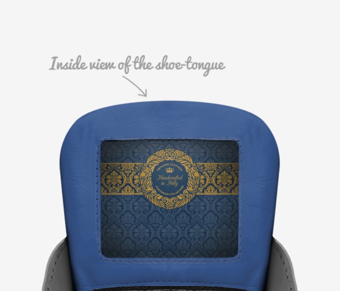 Don Juans custom made in Italy shoes by Kirk Smart | Tongue view