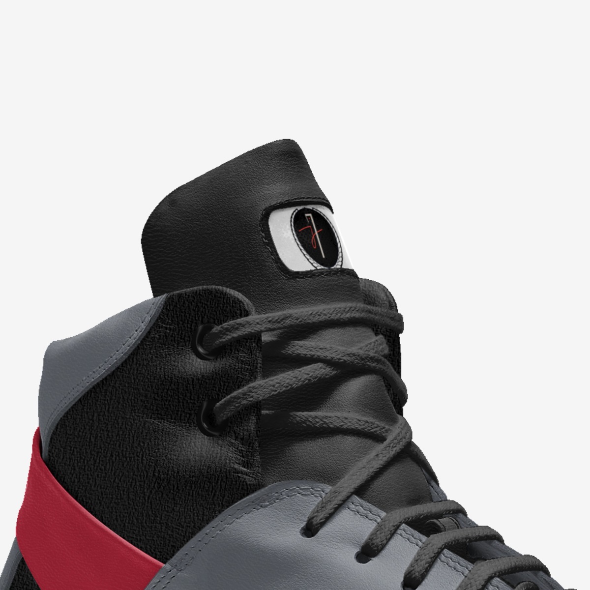 J7 custom made in Italy shoes by Larry Brown | Detail view