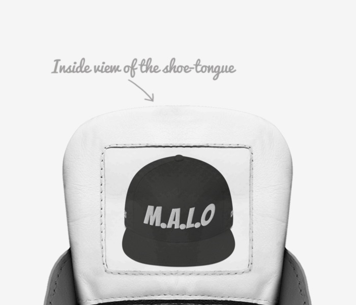 M.A.L.O custom made in Italy shoes by Robert Kasitati | Tongue view