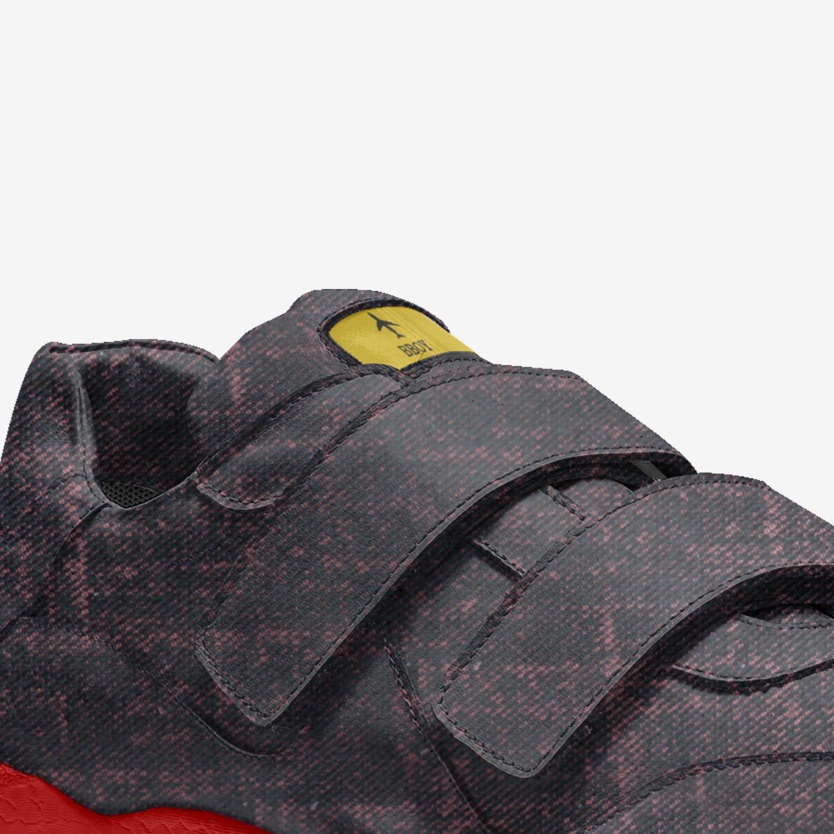Bboy custom made in Italy shoes by Dawud Bentley | Detail view