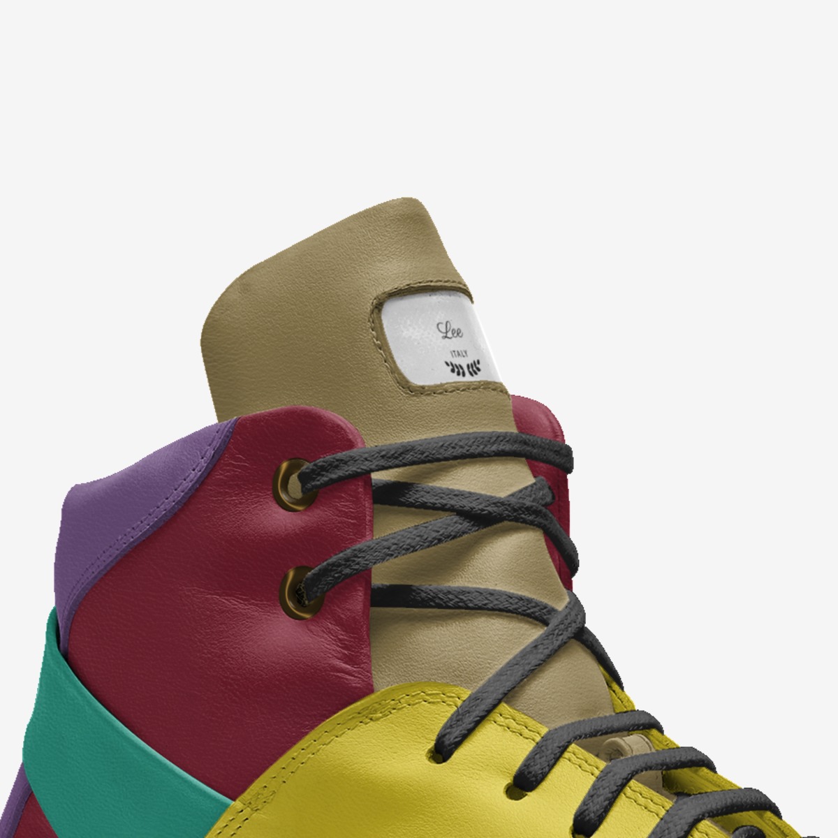 Rocket custom made in Italy shoes by Sadie Fries | Detail view