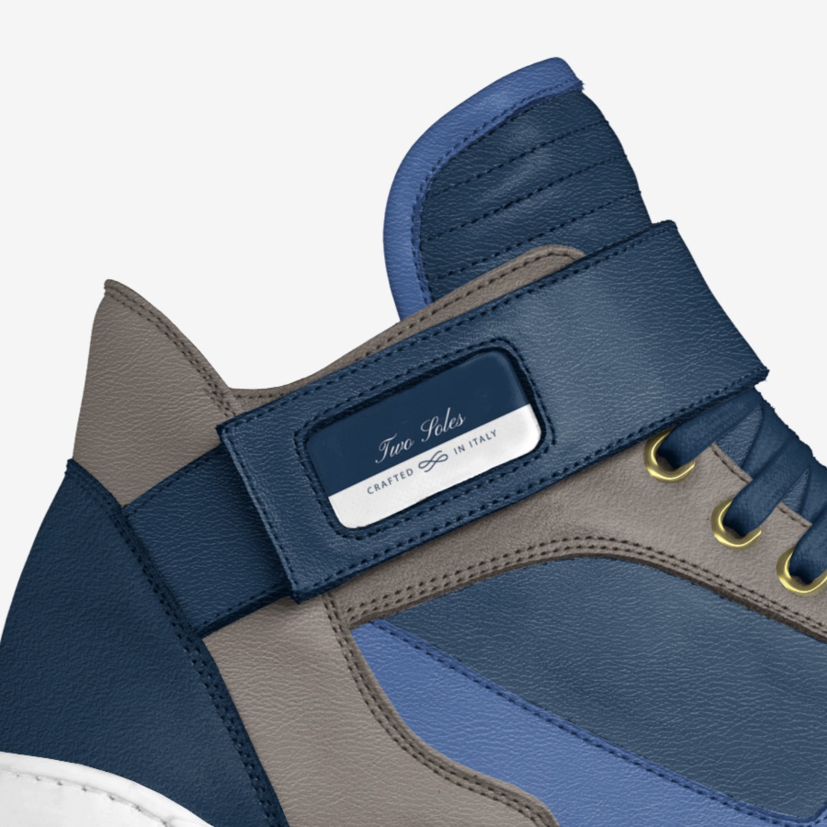 Two Soles custom made in Italy shoes by Jasmine Wright | Detail view