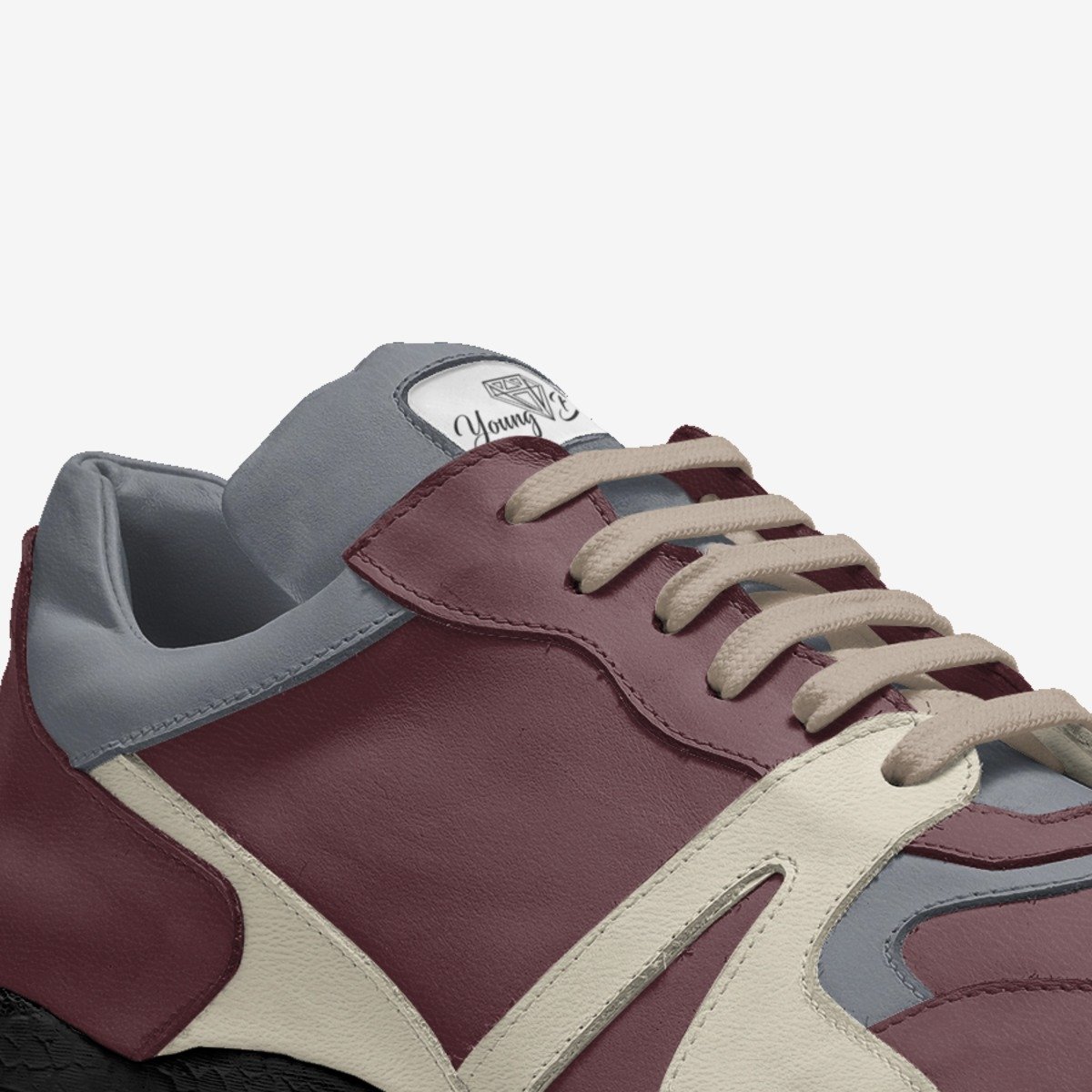 Young Bosses custom made in Italy shoes by Raekwon Culver | Detail view