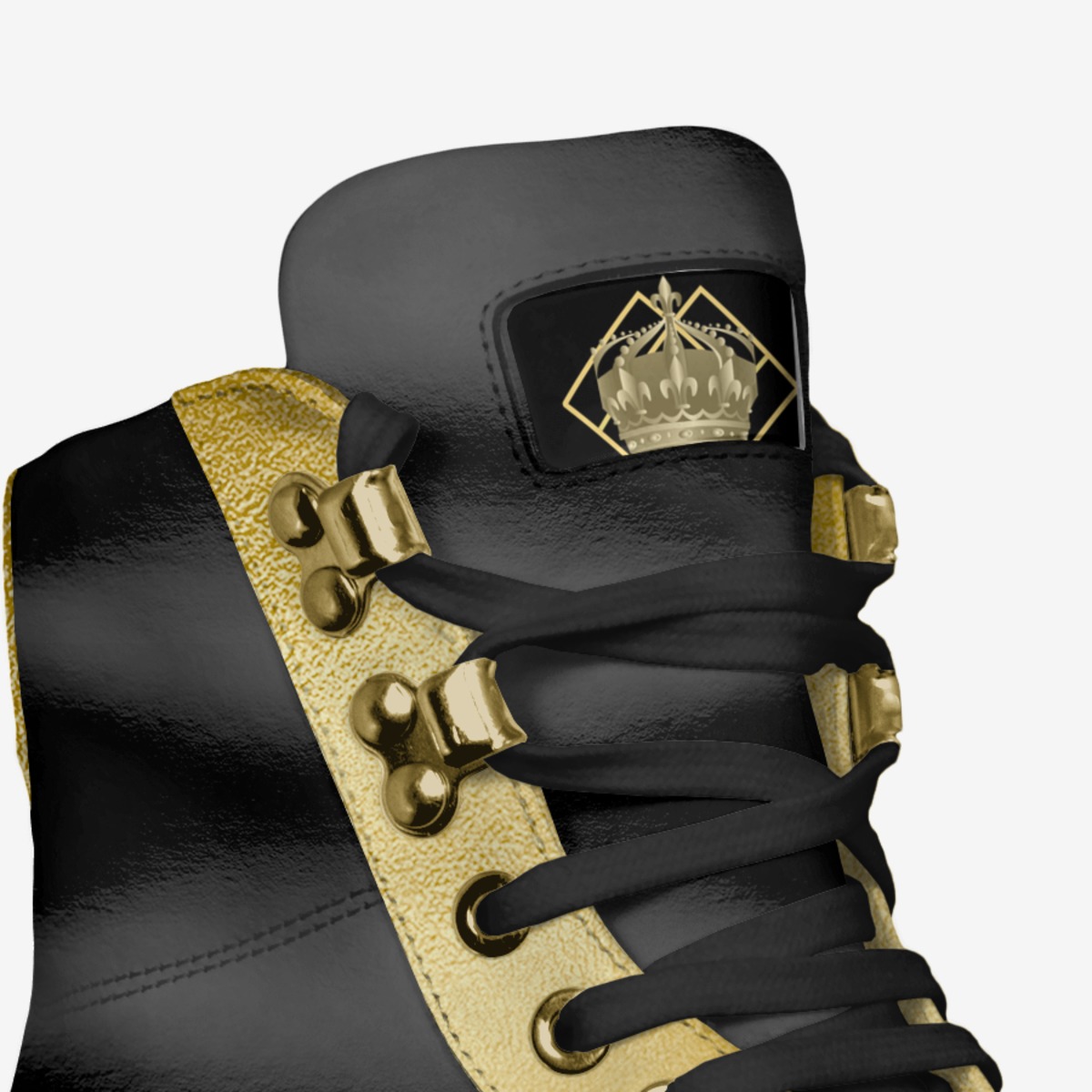 1EK Royalty custom made in Italy shoes by Darius English | Detail view