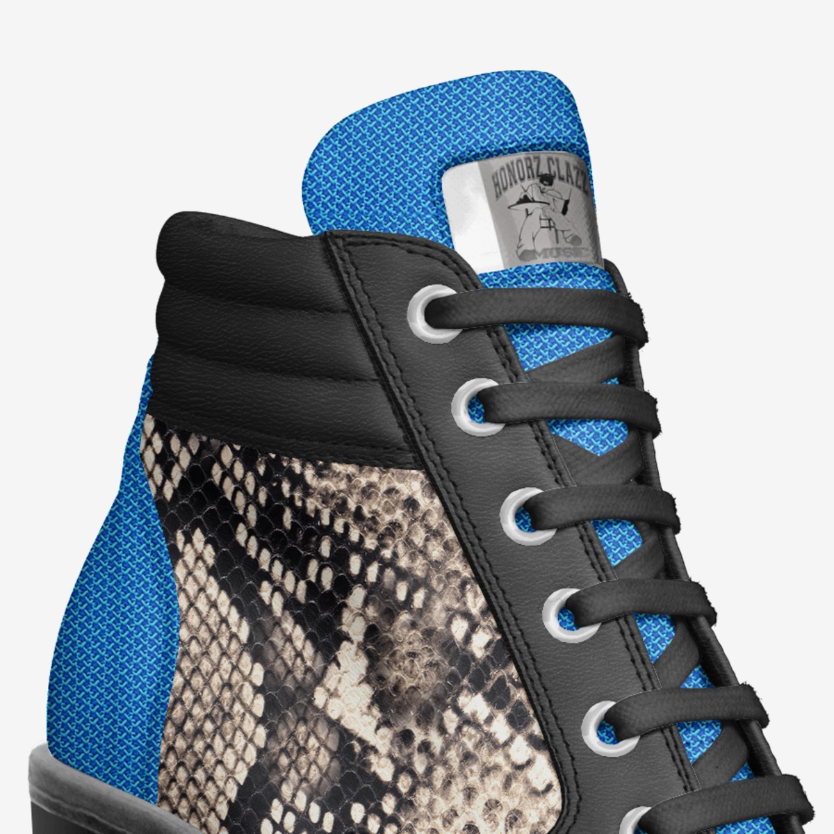 Nonchalant custom made in Italy shoes by Christopher Lawrence | Detail view