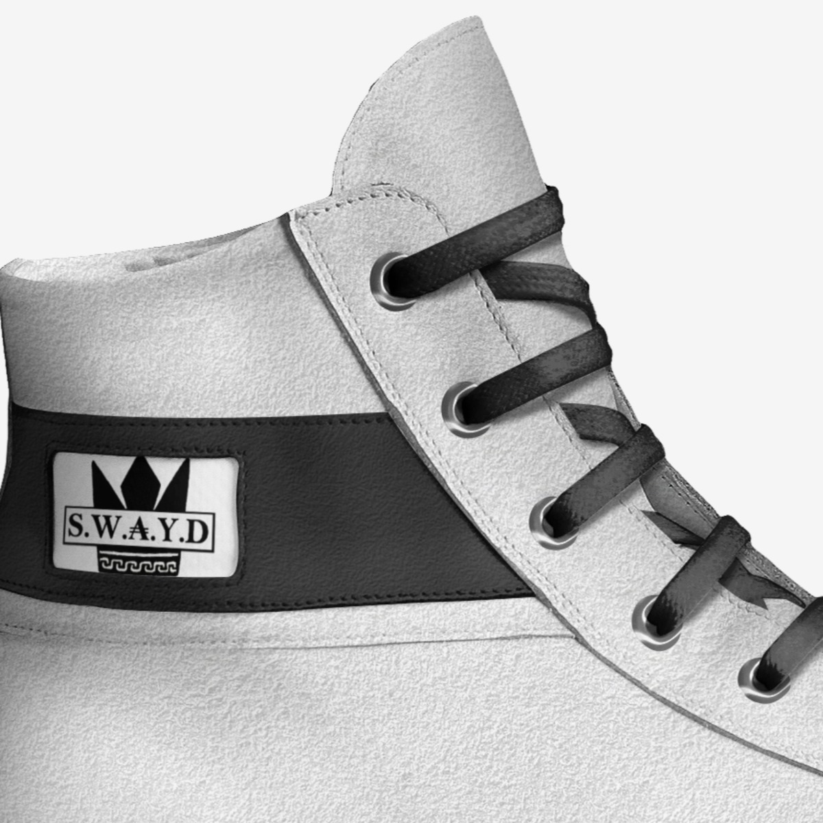 S.W.A.Y.D custom made in Italy shoes by Richard Upingasana | Detail view