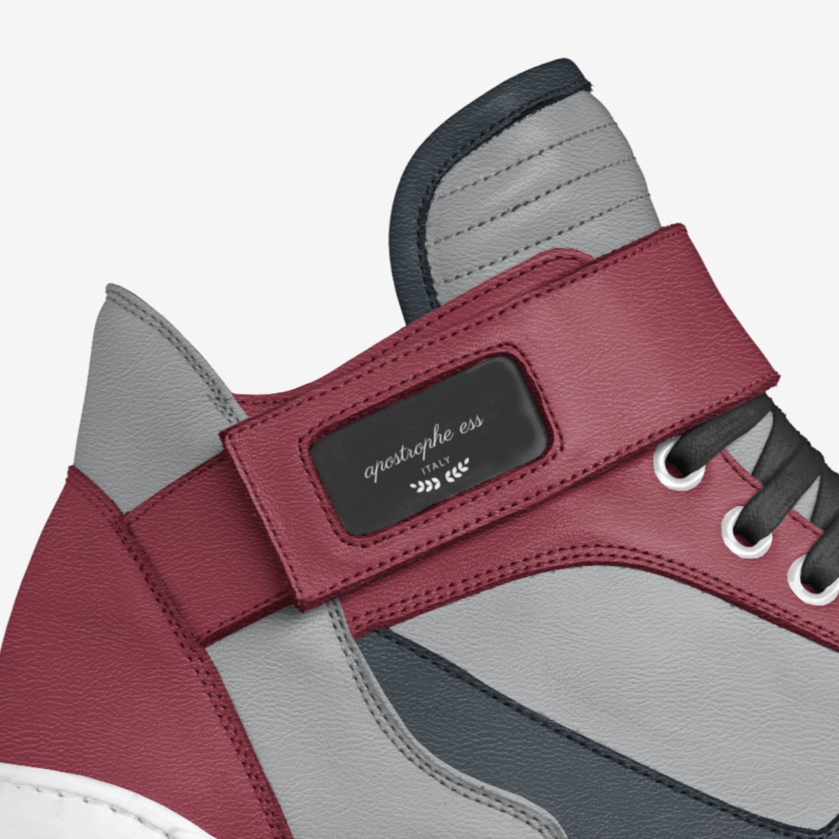 apostrophe ess  custom made in Italy shoes by Bryanna Chatterton | Detail view