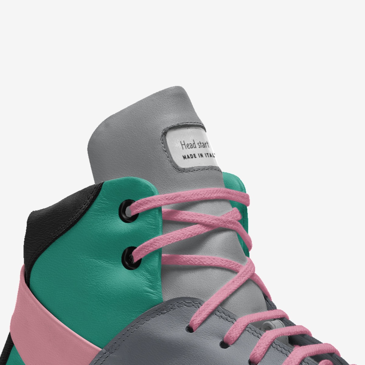 Head start  custom made in Italy shoes by Gregory Thompson | Detail view