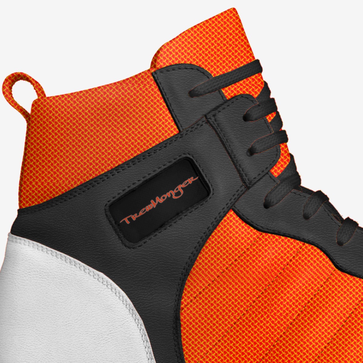TygerStyle Retro 2 custom made in Italy shoes by TrewMonger Brand | Detail view