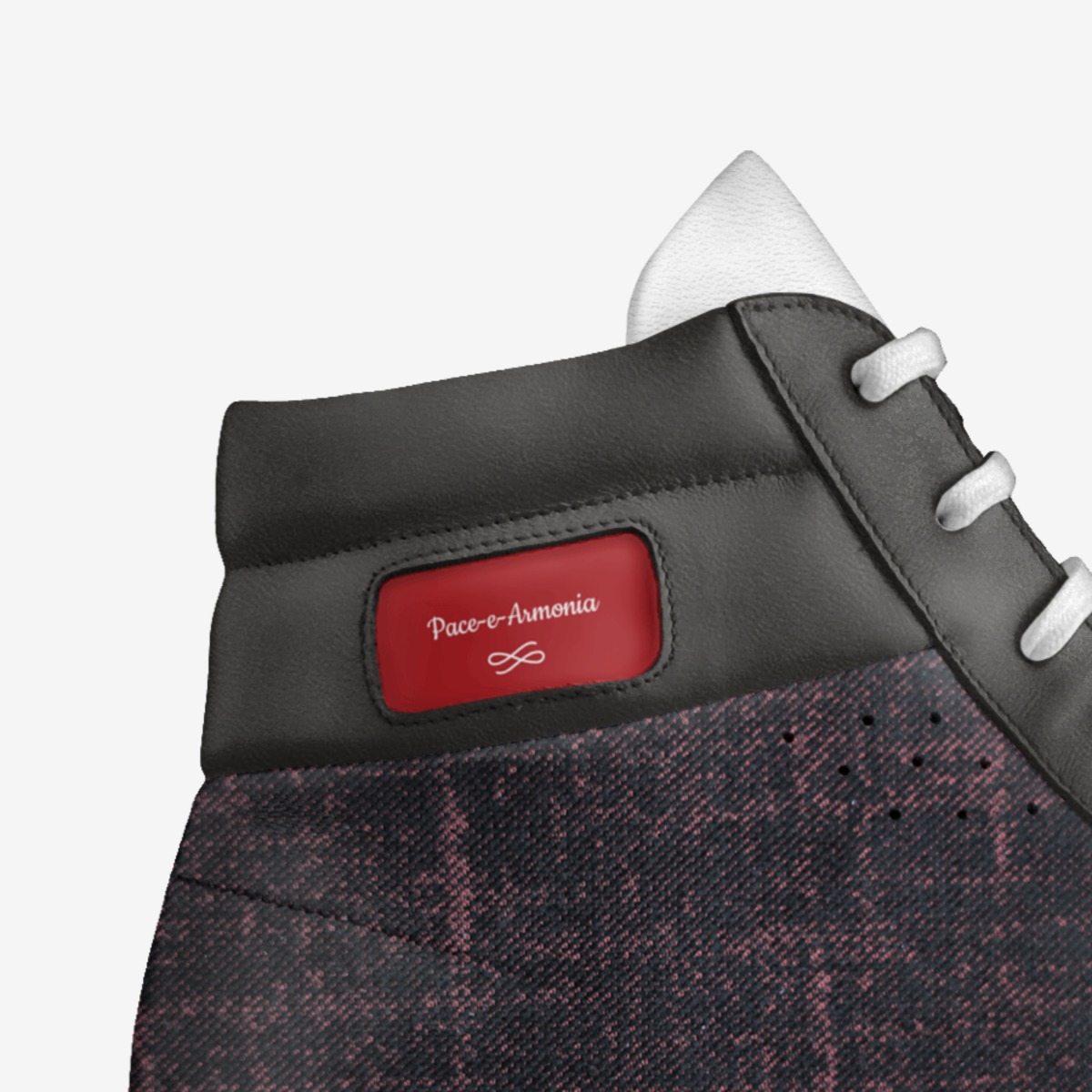 Pace-e-Armonia custom made in Italy shoes by Quentavius Sailor | Detail view