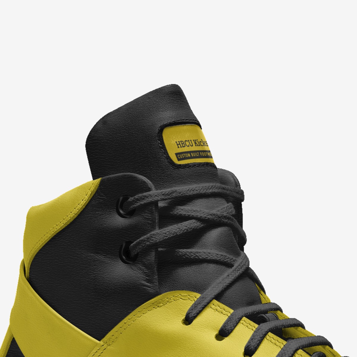 HBCU Kicks custom made in Italy shoes by Day1 J | Detail view