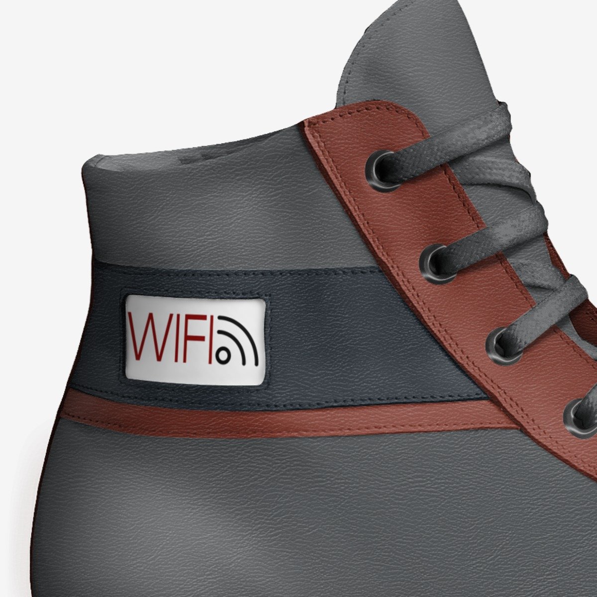 WIFI custom made in Italy shoes by Grace Haney | Detail view