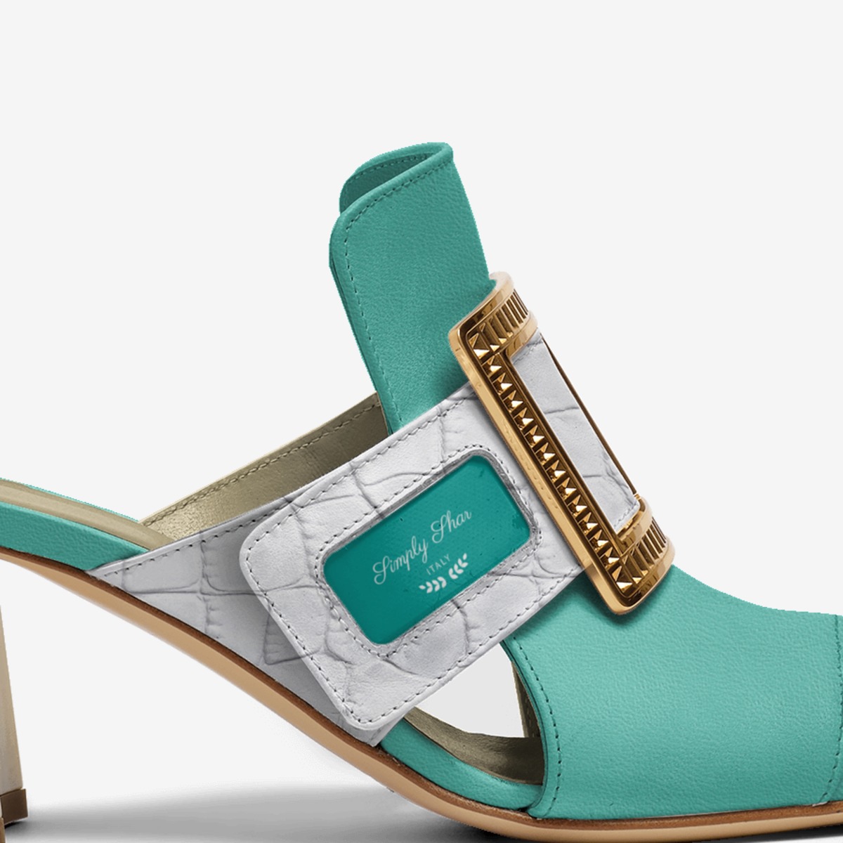 Simply Shar  custom made in Italy shoes by Sharmaine Thomas | Detail view