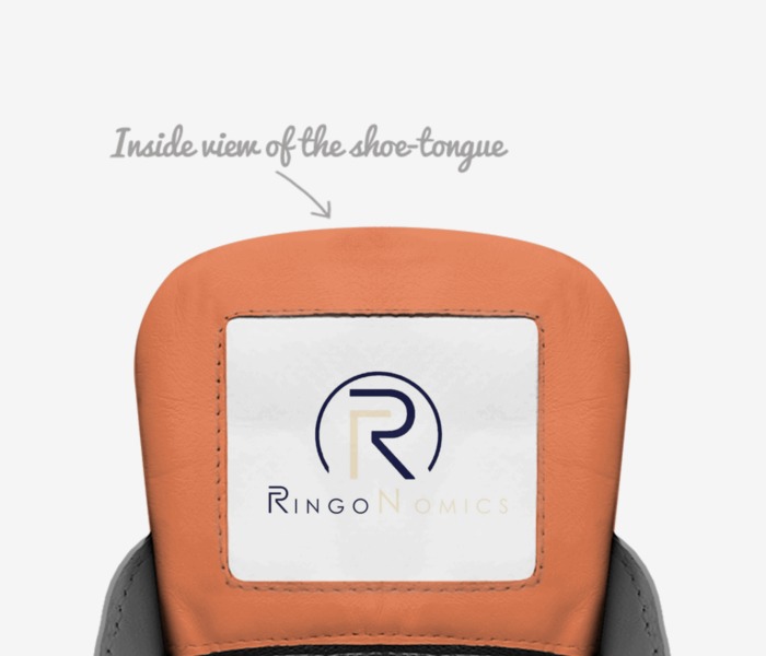 Ringo custom made in Italy shoes by Dan Ringo | Tongue view